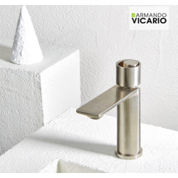 Μπαταρία Νιπτήρα Armando Vicario Halo με Βαλβίδα Click-Clack 515010-110 Inox Μπαταρία Νιπτήρα Armando Vicario Halo με Βαλβίδα Click-Clack 515010-110 Inox